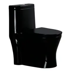 JOYTEK - WC One Piece Negro con Sello Antifuga 30cm 2002