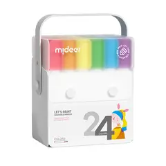MIDEER - Plumones lavables 24 colores