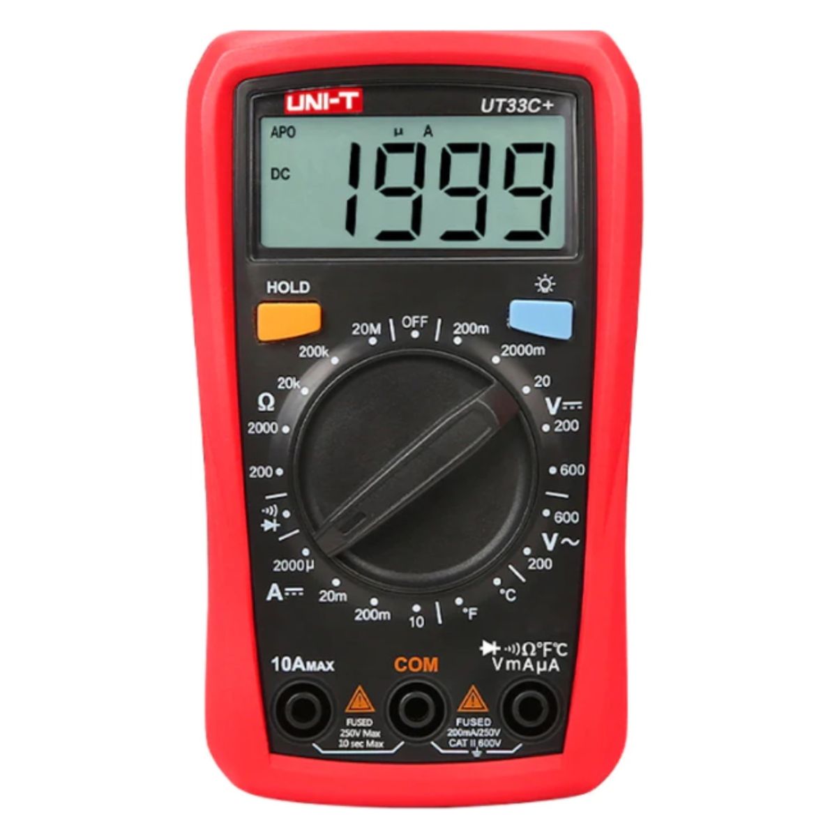 UNI T - MULTIMETRO CON TERMOCUPLA UNIT UT-33C