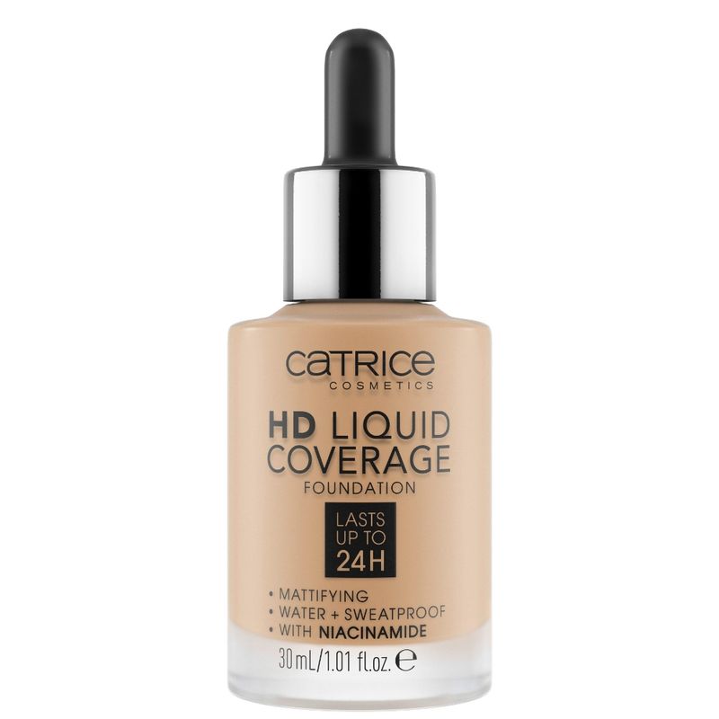 CATRICE - Base De Maquillaje Hd Liquid Coverage Nude Beige