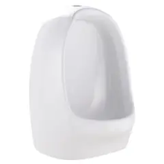 DOMSA - Urinario Blanco UNI-01 Incluye Llave Fluxómetro y Sifón Flexible
