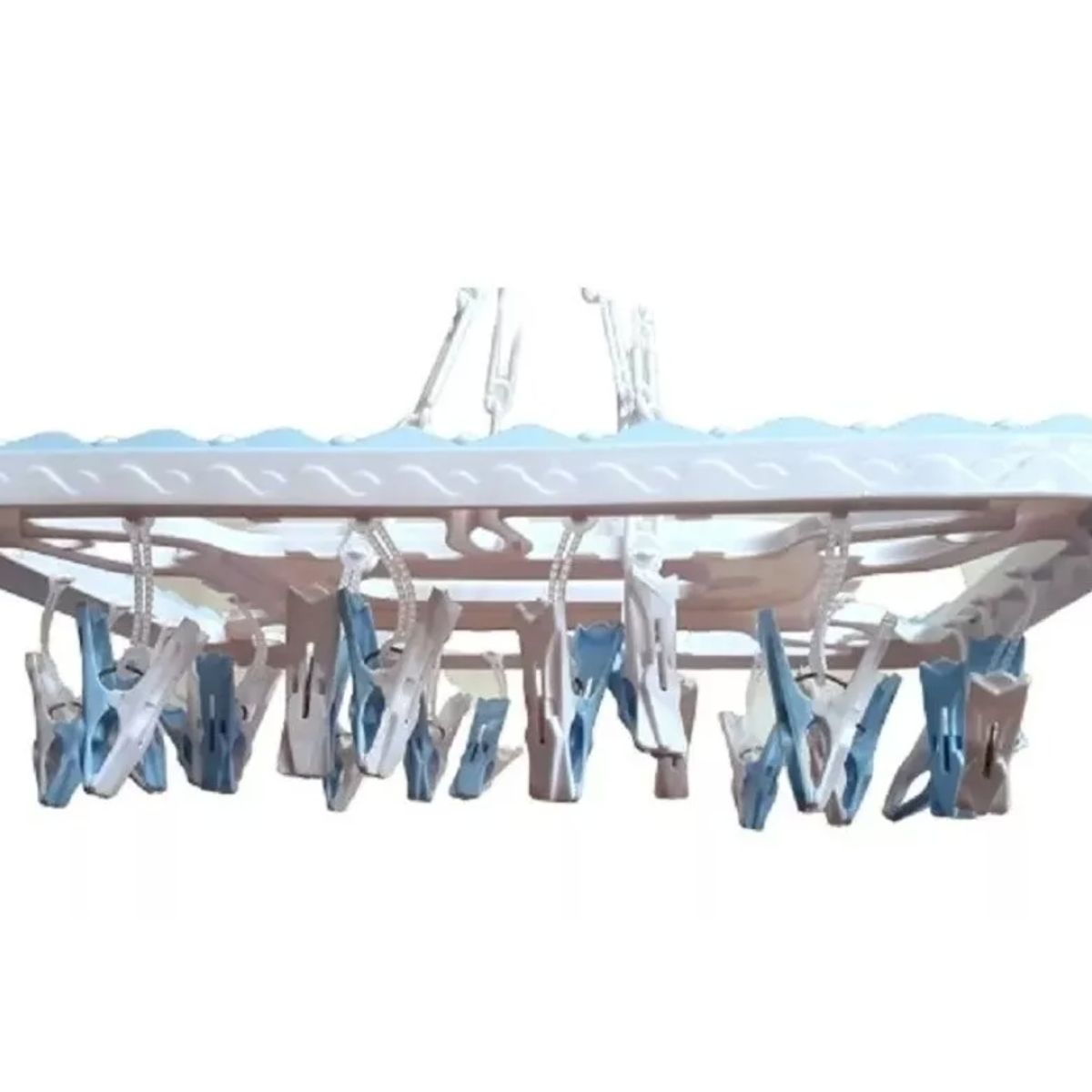 GENERICO - Tendedero Colgador Limpieza Ropa 20 Pinzas