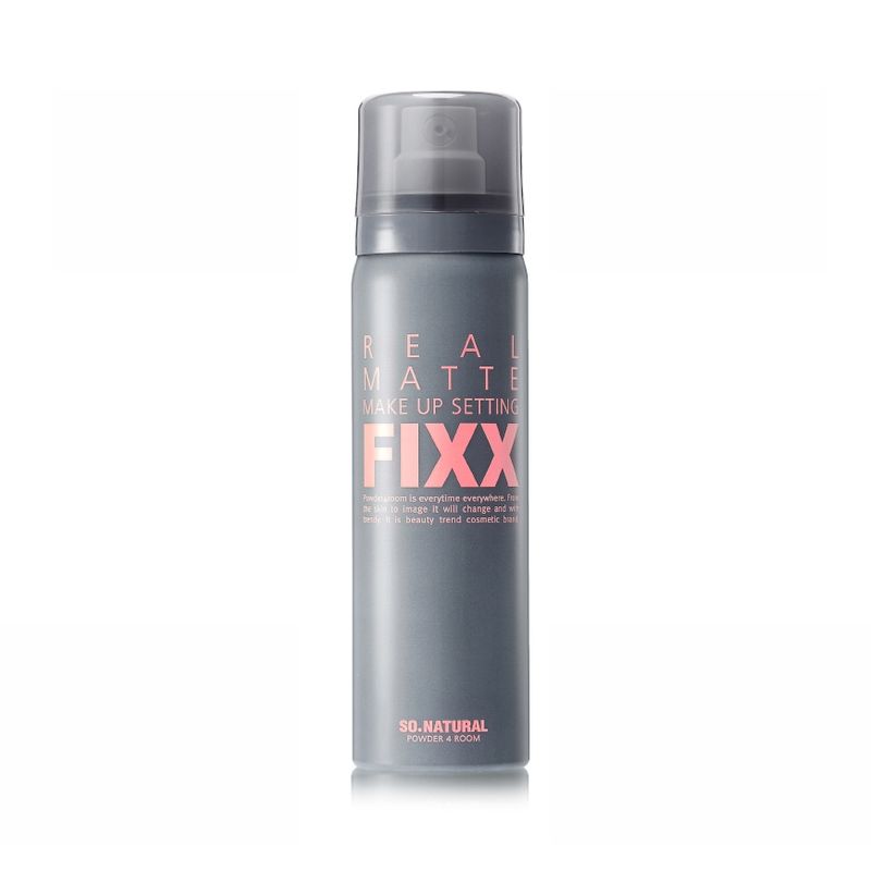 SONATURAL - Fijador de Maquillaje Coreano Real Matte Make Up Setting Fixx.