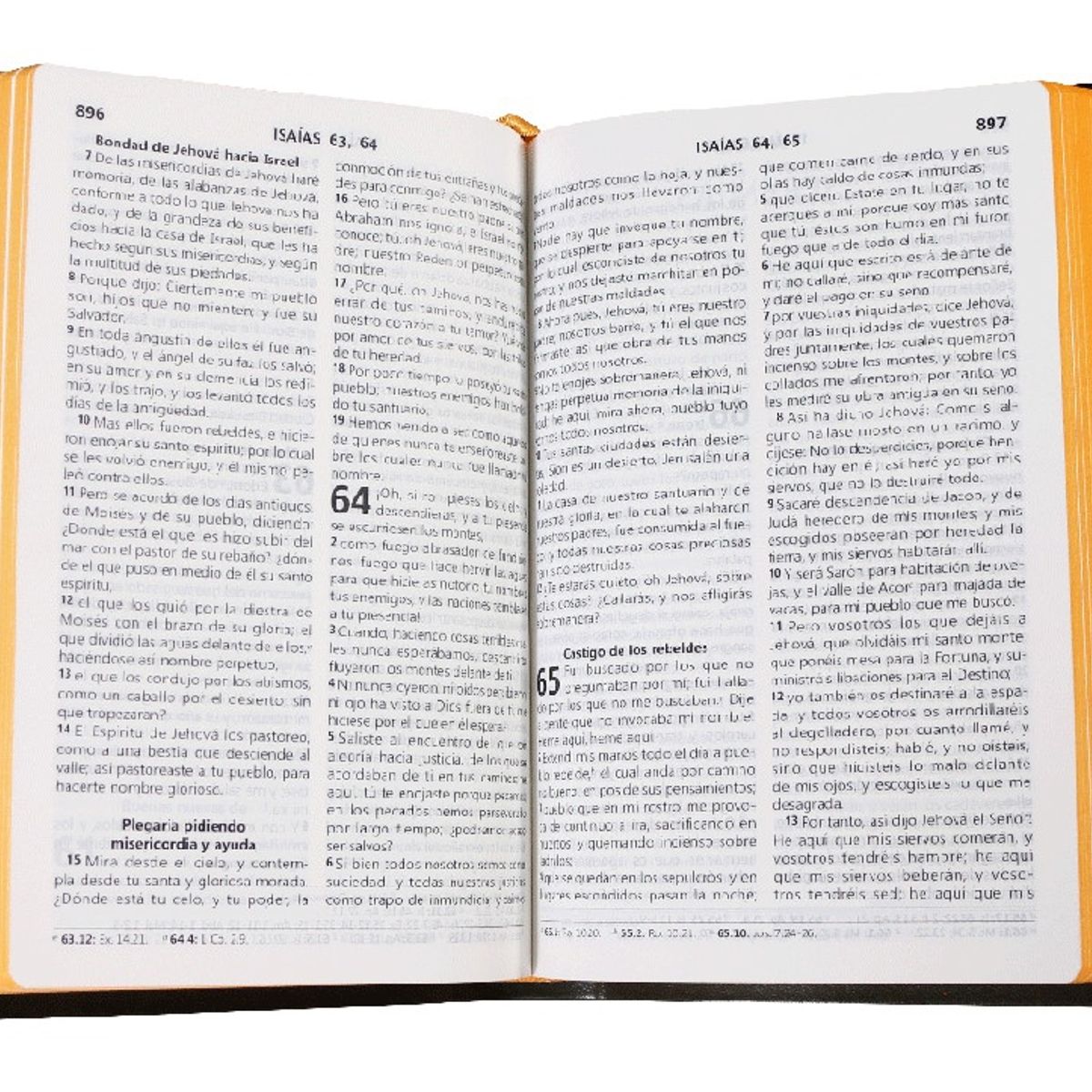 KOREAN BIBLE SOCIETY - Biblia Reina Valera 1960 Letra Grande Concordancia