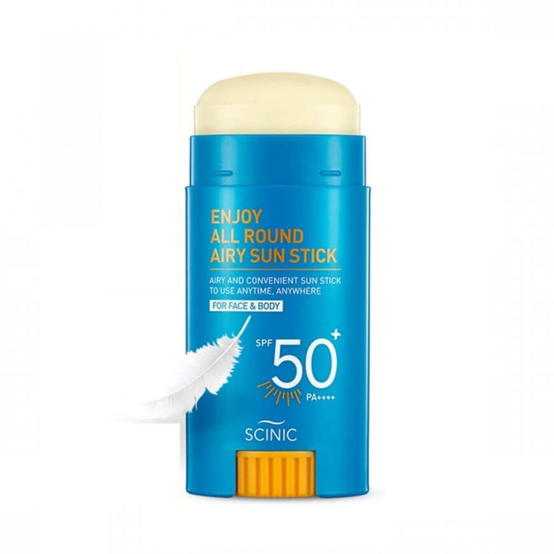 SCINIC - Protector Solar Coreano Formato Barra Enjoy Super Active Airy SPF 50.
