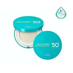 SCINIC - Protector Solar Coreano Enjoy All Round Airy Sun Cushion EX SPF 50.