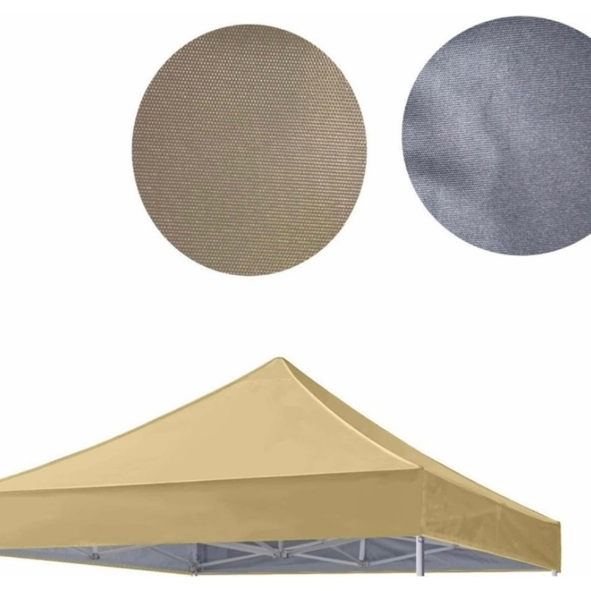 GENERICO - carpas repuestos de toldo araña 3x3 filtro uv