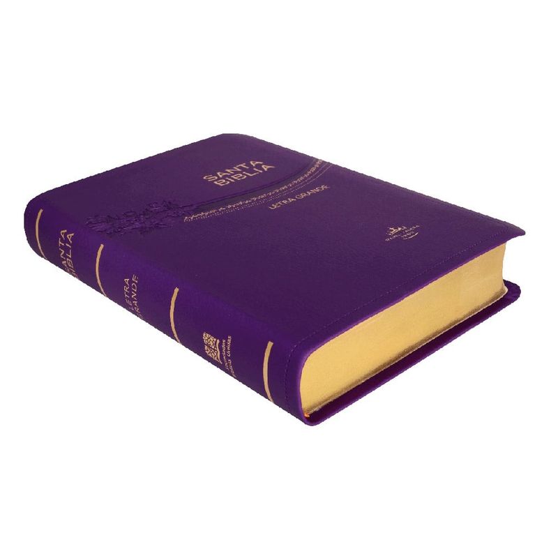 SOCIEDADES BIBLICAS UNIDAS - Biblia Reina Valera 1960 Letra Grande Concordancia Púrpura