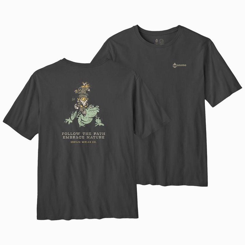 GNOMO - Polera Eco B-4 Hombre Graphite Gnomo