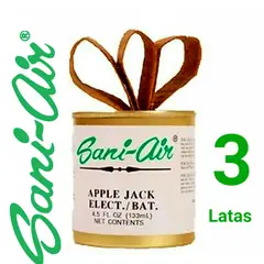 GENERICO - PACK 3 LATAS SANI AIR APPLE JACK MANZANA CANELA