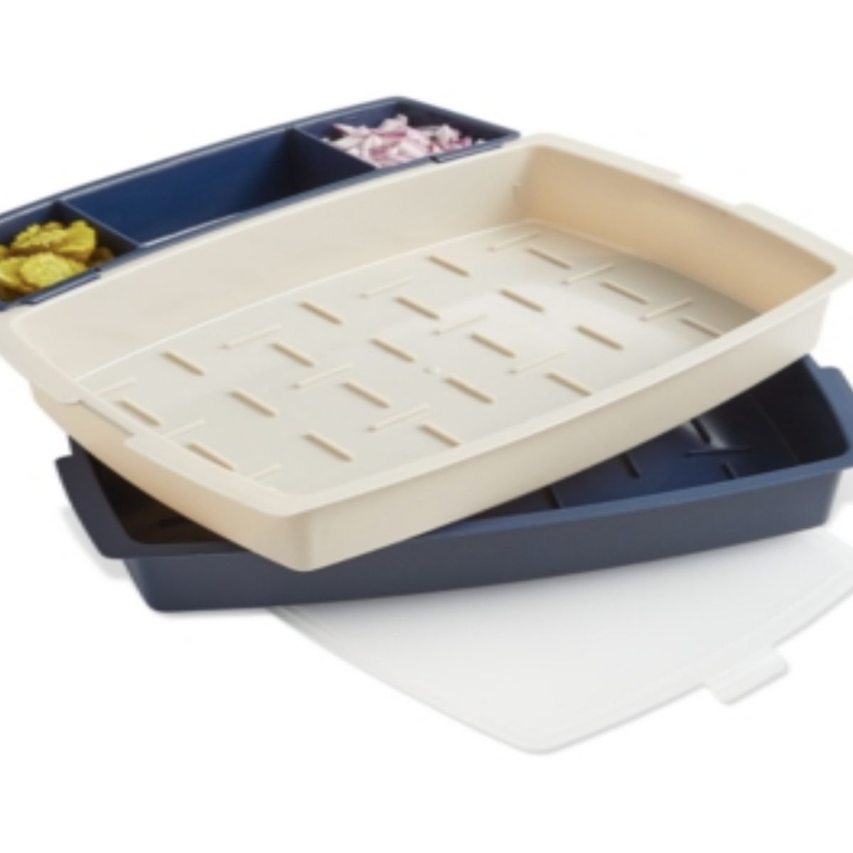 MARTHA STEWART - Bandejas para Marinar de 4 piezas