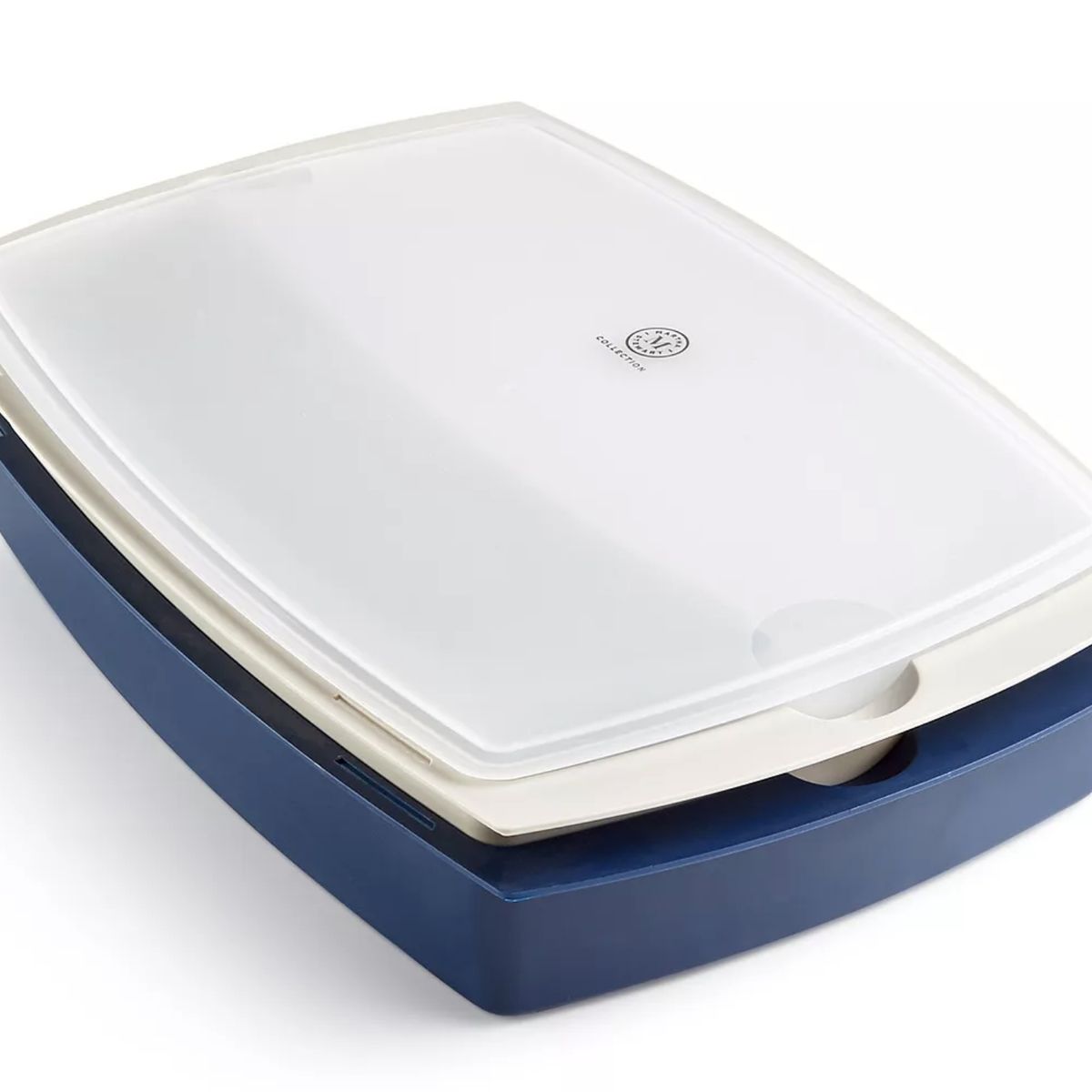 MARTHA STEWART - Bandejas para Marinar de 4 piezas