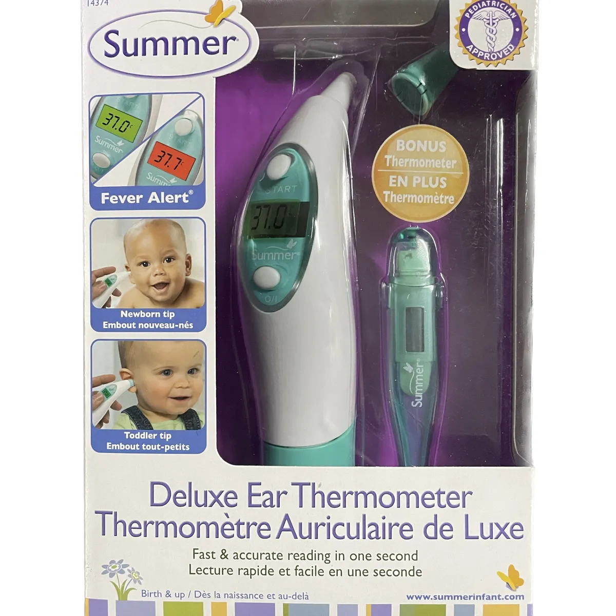 SUMMER INFANT - KIT TERMOMETRO OIDO Y DIGITAL SUMMER INFANT