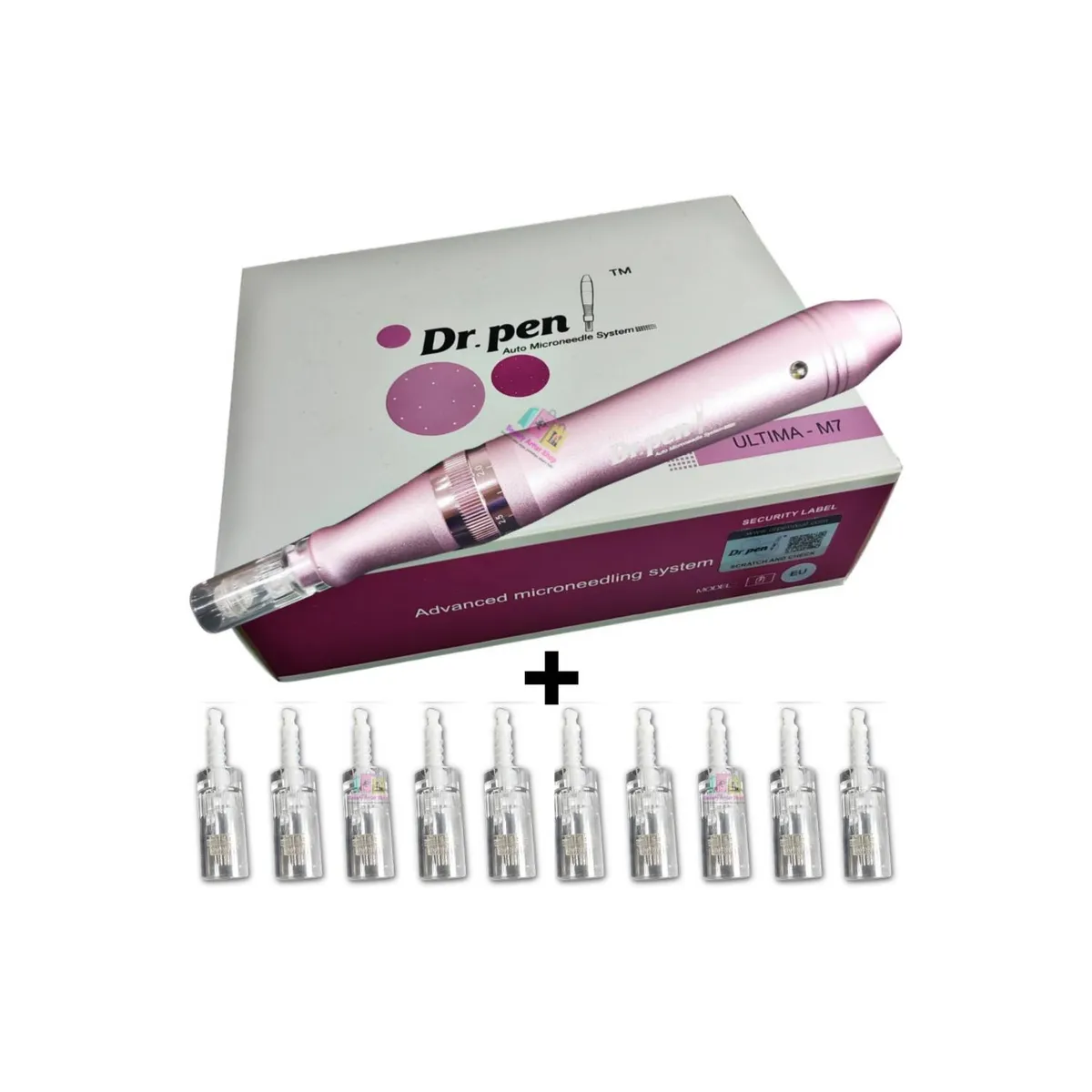GENERICO - DERMAPEN DR.PEN, m7 INALAMBRICO + 12 AGUJAS, ORIGINALES, 5 VELOCIDADES.