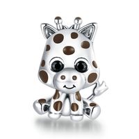 Charm Dije Plata 925 Jirafa Bebe