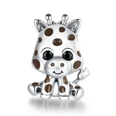 TODOJOYAS - Charm Dije Plata 925 Jirafa Bebe