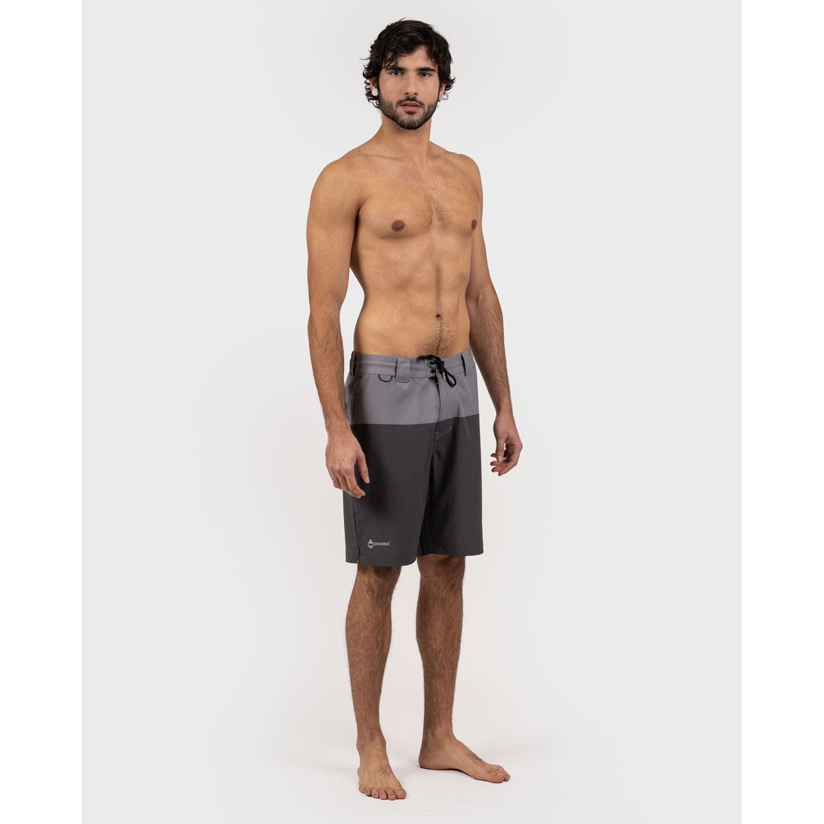 GNOMO - Traje de Baño Brankor Hombre Bitono DarkGrey Gnomo.