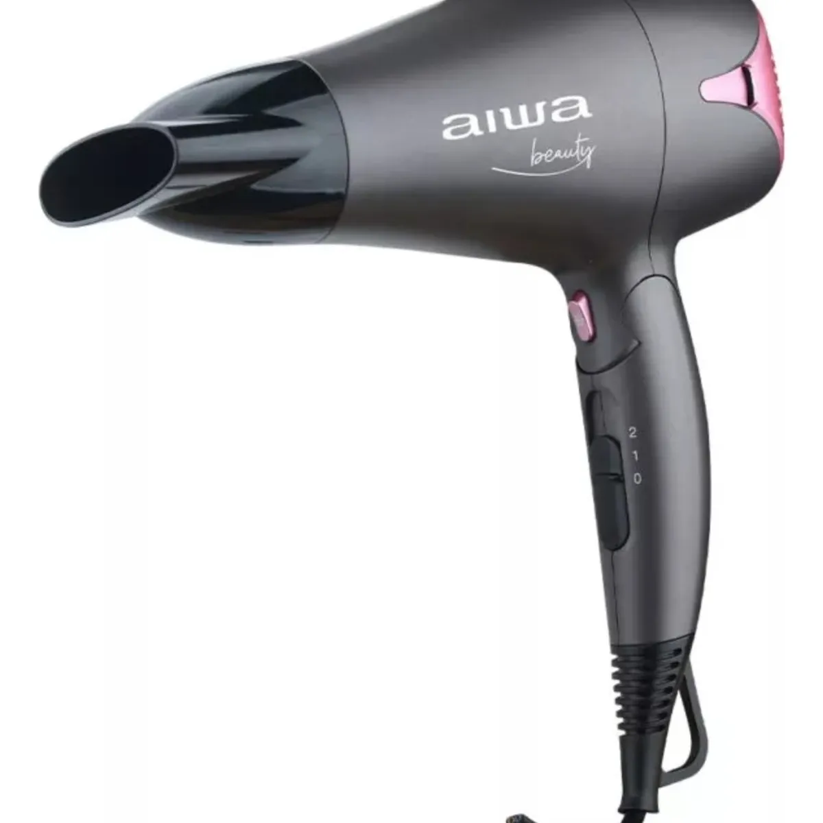 AIWA - Secador De Pelo Plegable Portátil 1800w Seca Sin Frizz Aiwa