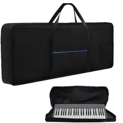 TNAKIEX - Funda Para Piano Teclado De Protección Bolsa De 61 Llaves.