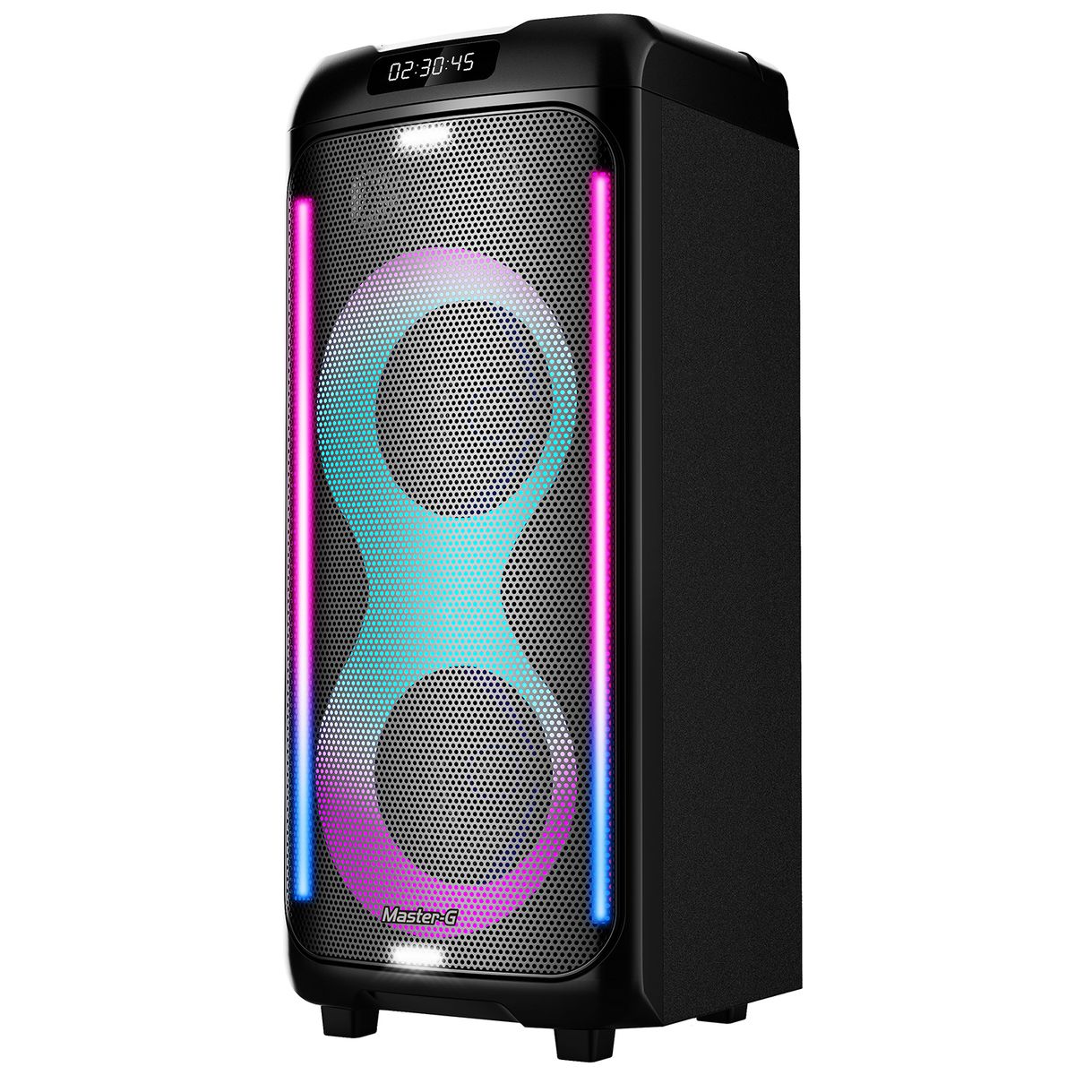 MASTER G - Parlante Karaoke Bluetooth Atenea 8x2 con micrófono