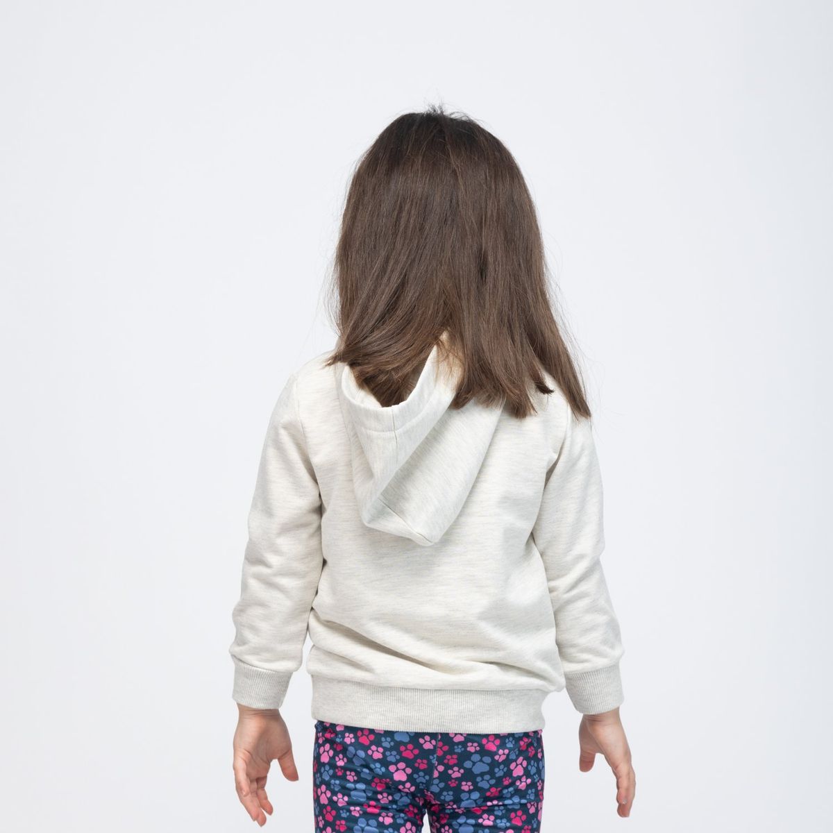 PAW PATROL - Poleron Niña Paw Patrol Super Pups Gris Paw Patrol