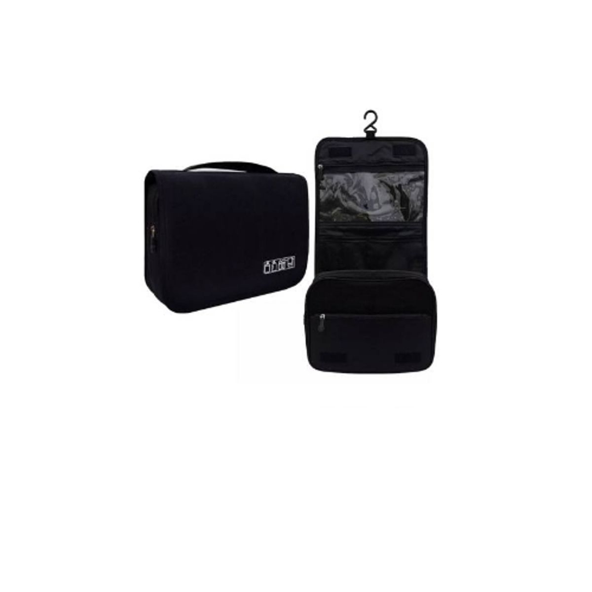 TRAVEL BLUE - Bolsa Viaje Cosmético Organizador De Maquillaje Impermeable Negro