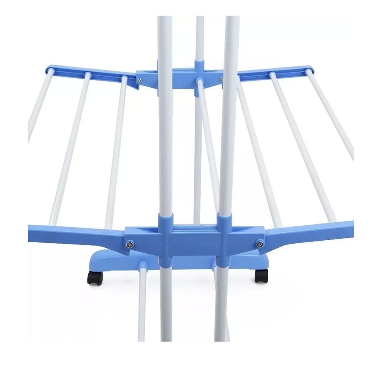 GENERICO - Tendedero Organizador Colgador Ropa Plegable 3 Niveles Hogar