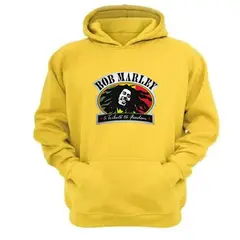GENERICO - POLERON CANGURO BOB MARLEY