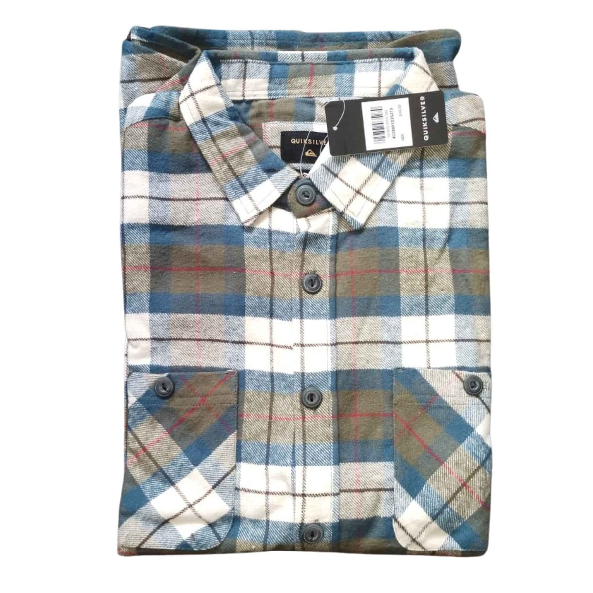 QUICKSILVER - Camisa Manga Larga Quiksilver Verde