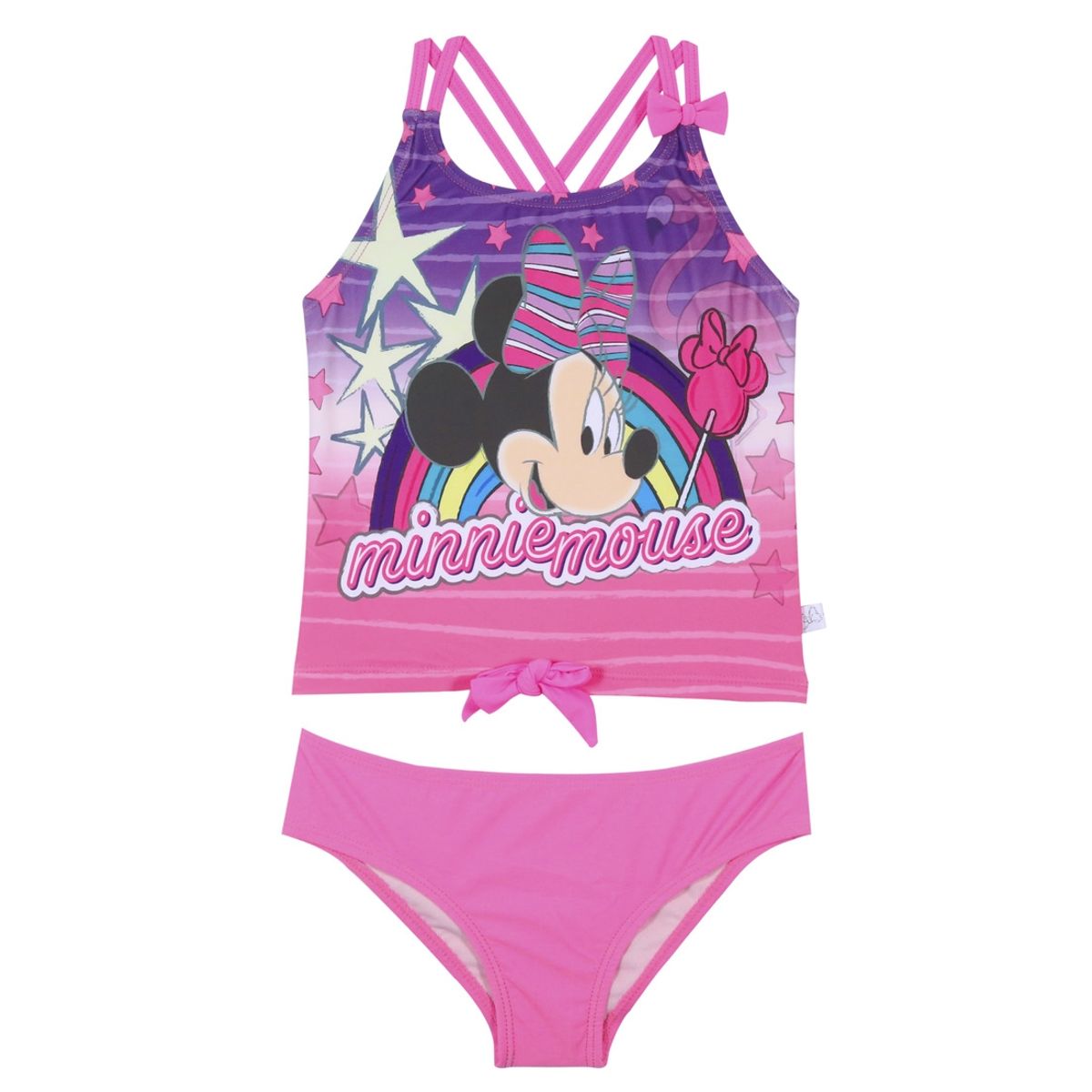 DISNEY - Traje de Baño Niña Tankini Fucsia Disney Minnie DISNEY