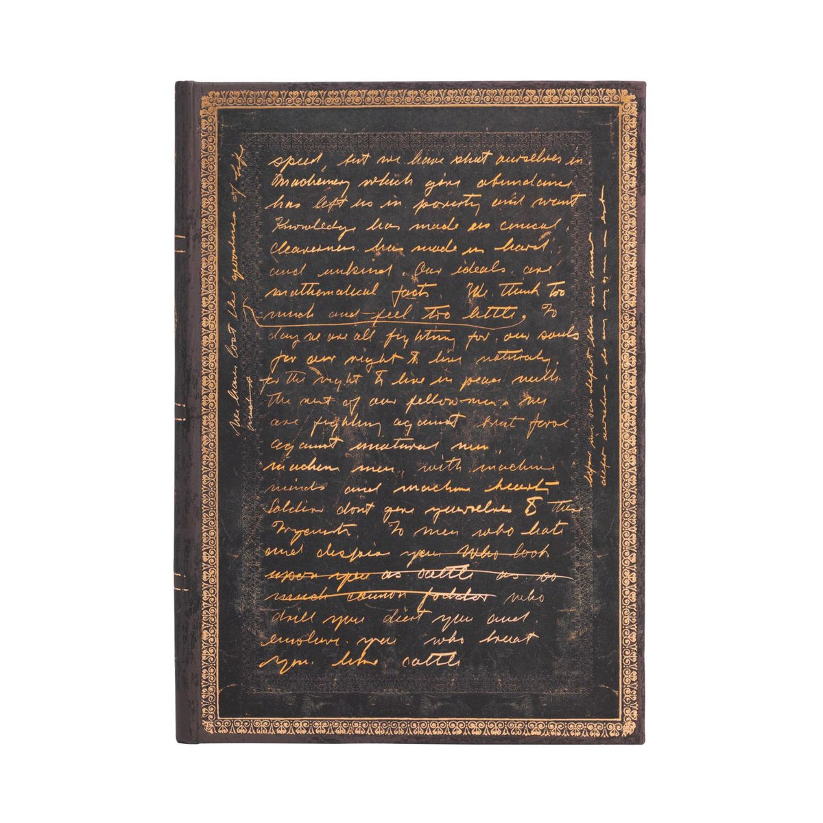 PAPER BLANKS - Libreta Chalie Chaplin Tapa Dura Con Lineas, Midi