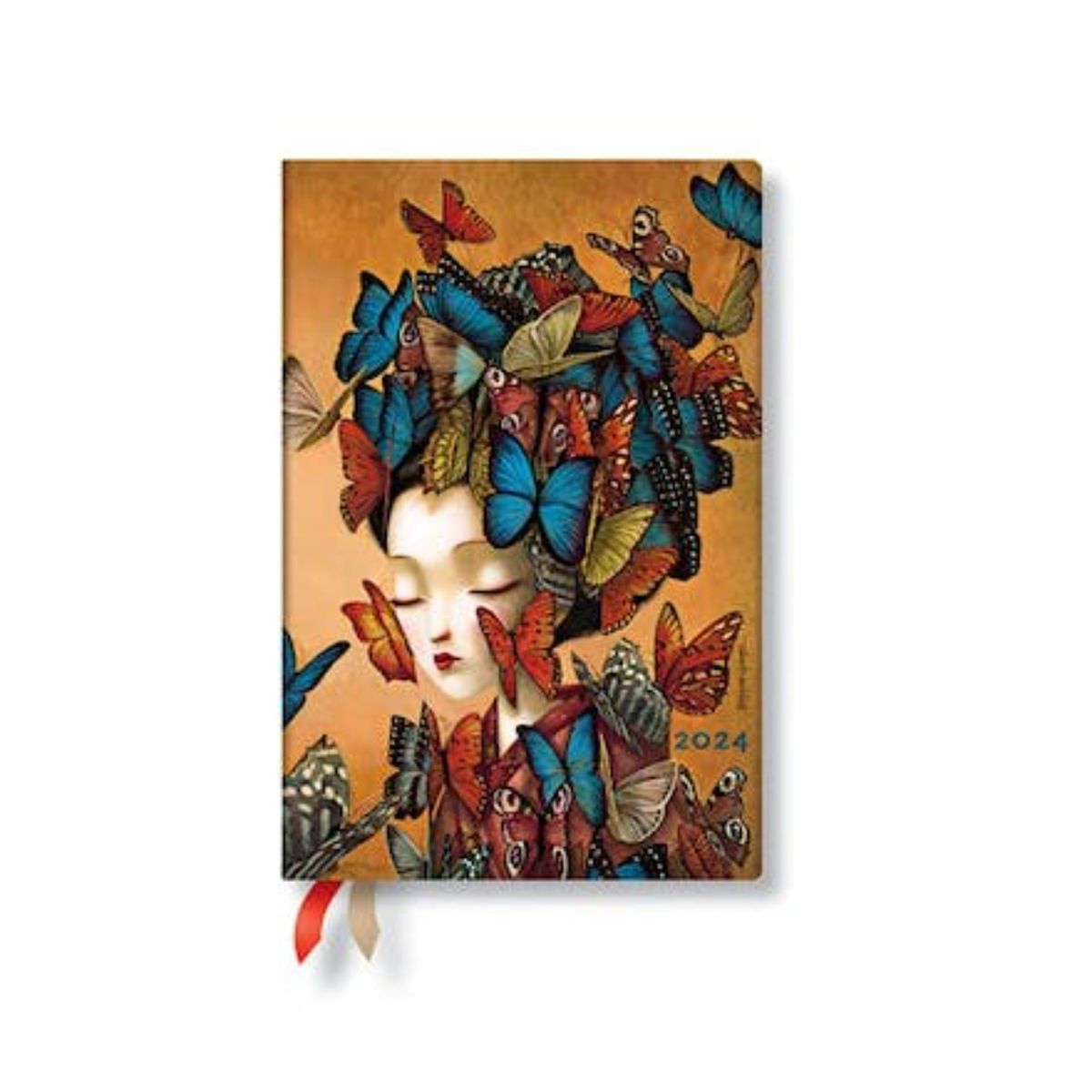 PAPER BLANKS - Agenda 2024 Lacombe Madame Butterfly 