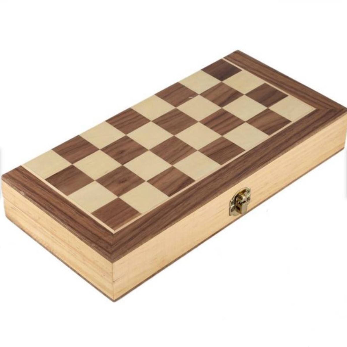 GENERICO - Ajedrez Madera Gran Calidad 30x30 Cm Excelente Ajedrez