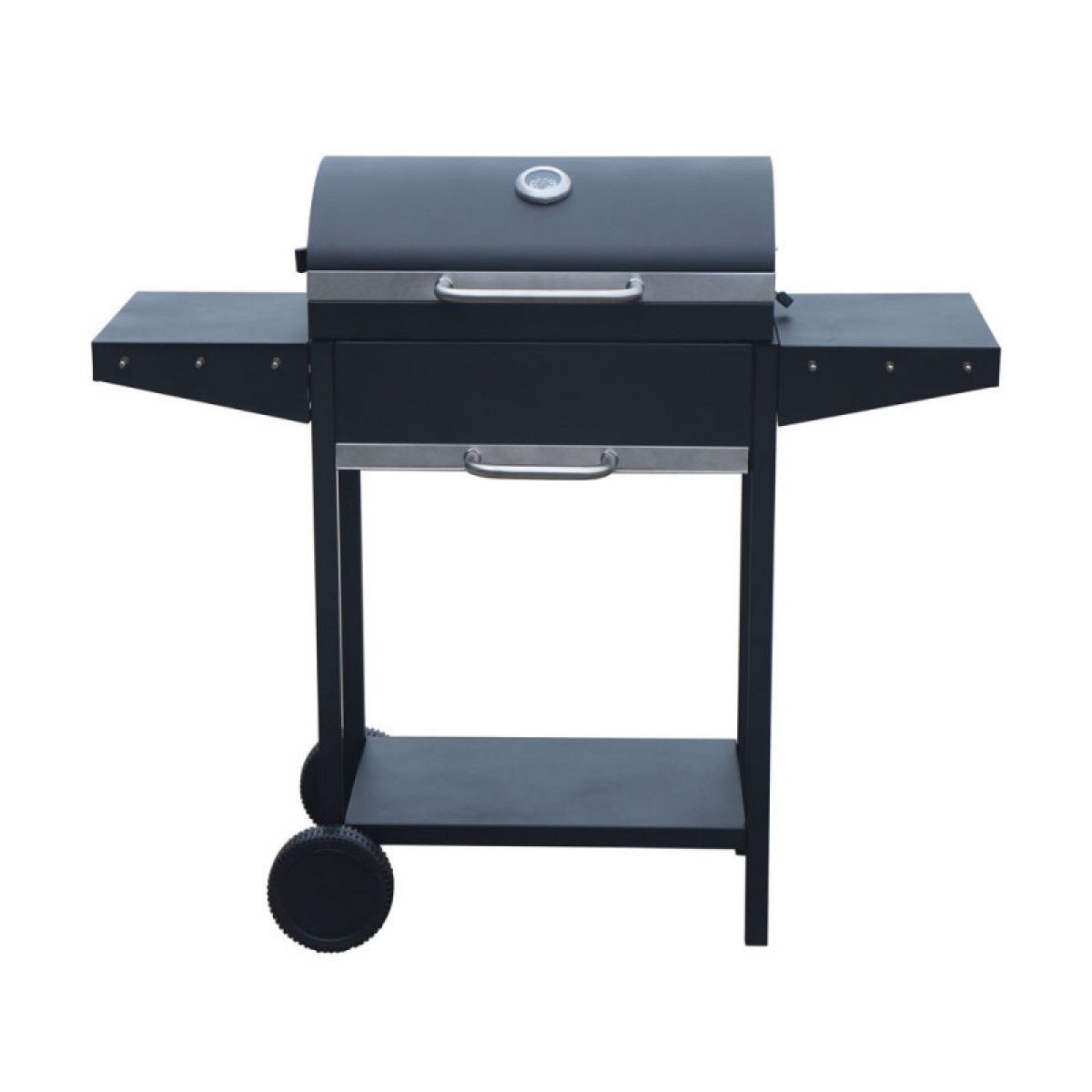 GENERICO - Parrilla de asado con rueda y repisa 119x50x101cm Bighouse