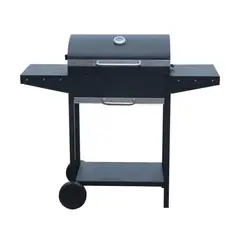 GENERICO - Parrilla de asado con rueda y repisa 119x50x101cm Bighouse