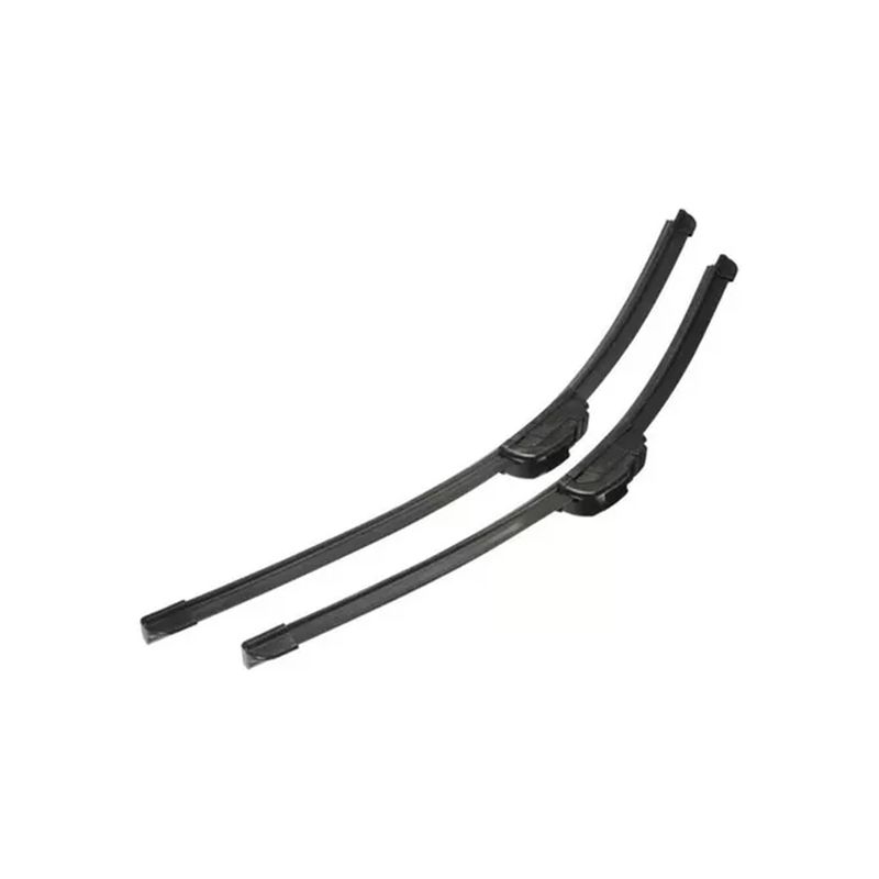 GENERICO - Plumillas 18 Pulgadas Limpiaparabrisas Silicona 2 Unidades