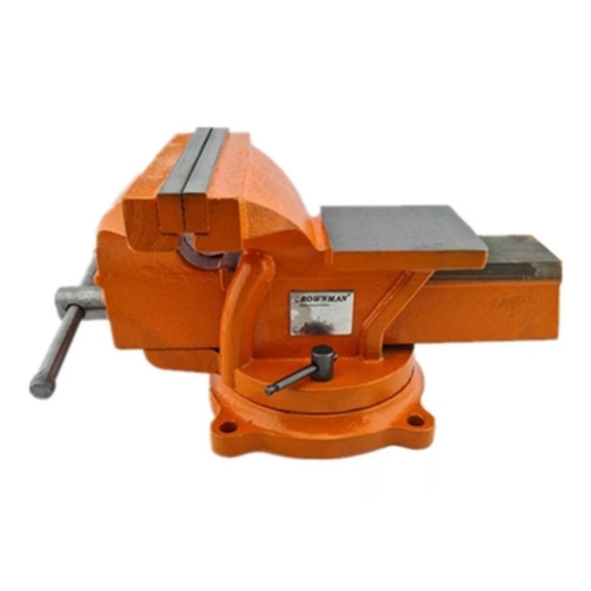 GENERICO - Tornillo De Banco Mecanico Base Giratoria 5 Pulgadas Crownman