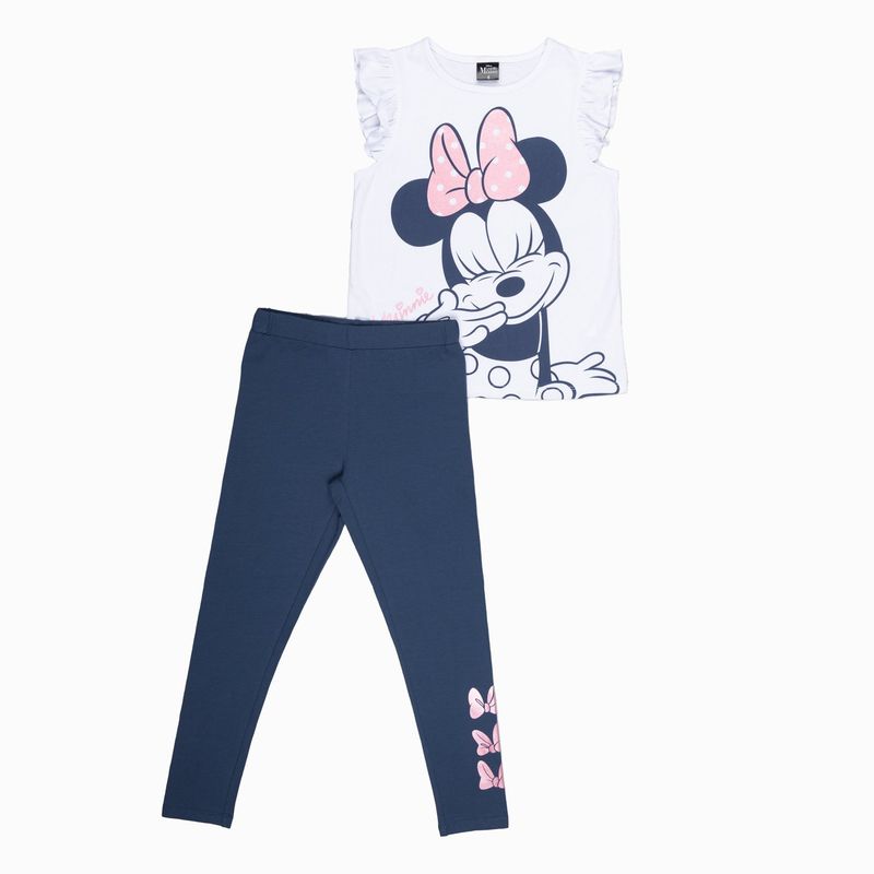 DISNEY - Conjunto Niña Minnie Sun Blanco Disney