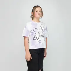 DISNEY - Polera Niña Mickey Y Sus Amigos Wonder Lila
