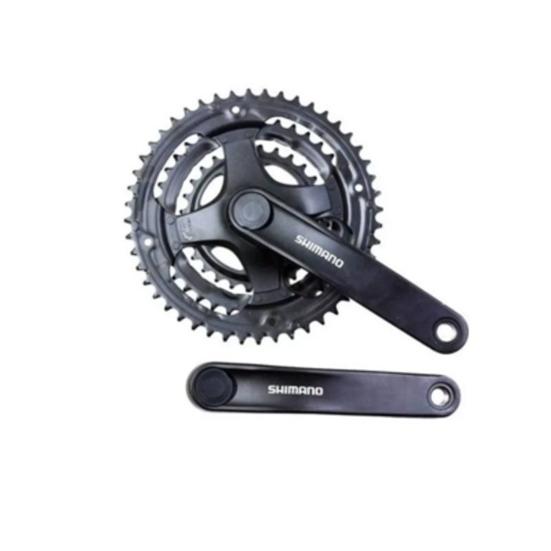 SHIMANO - Volante Shimano Tourney Fc-ty301 678 Vel - Cambio Dual Sis