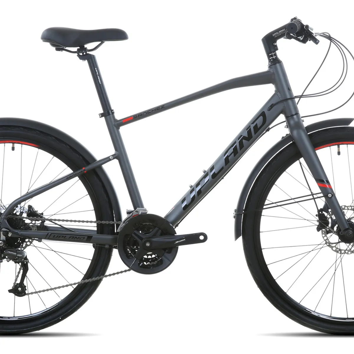 UPLAND - Bicicleta Upland Sangchez 27.5 Talla 17 Gris