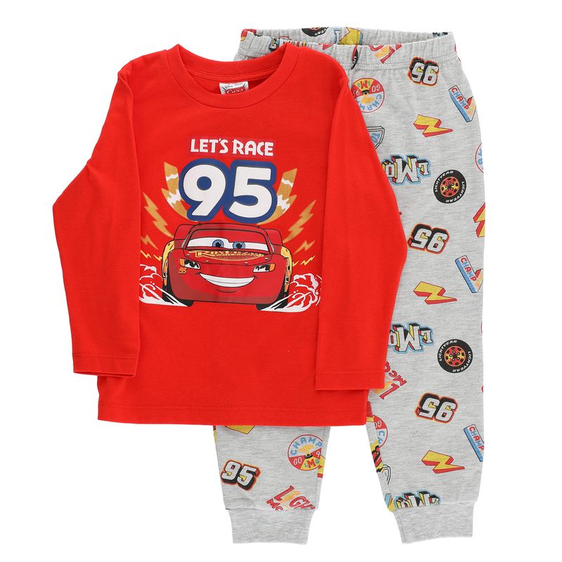 DISNEY - Pijama Niño Cars Lets Race Rojo Disney