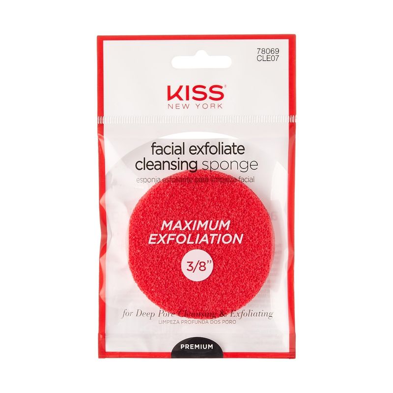 KISS BY IMSIBEAUTY - ESPONJA LIMPIEZA Y EXFOLIACIÓN FACIAL