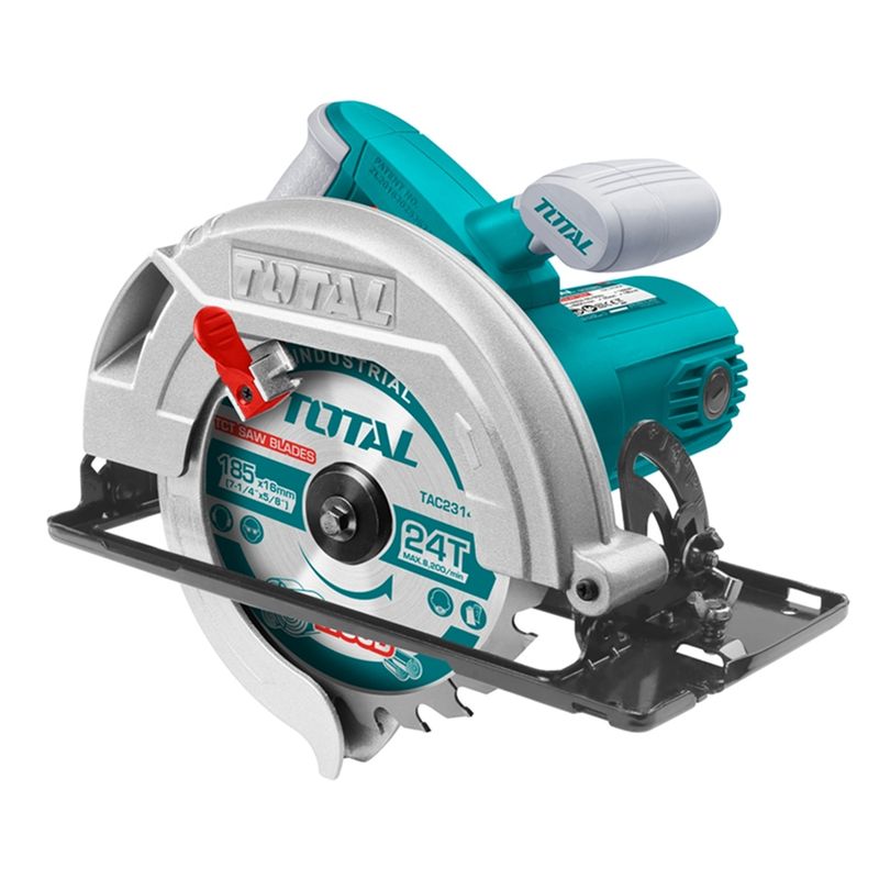 TOTAL TOOLS - Sierra Circular 1400w 7 1/4 PuLG 185mm Total Ts1141856