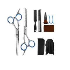 GENERICO - Set Tijera Cortar Pelo Entresacadora Cabello Peluquería