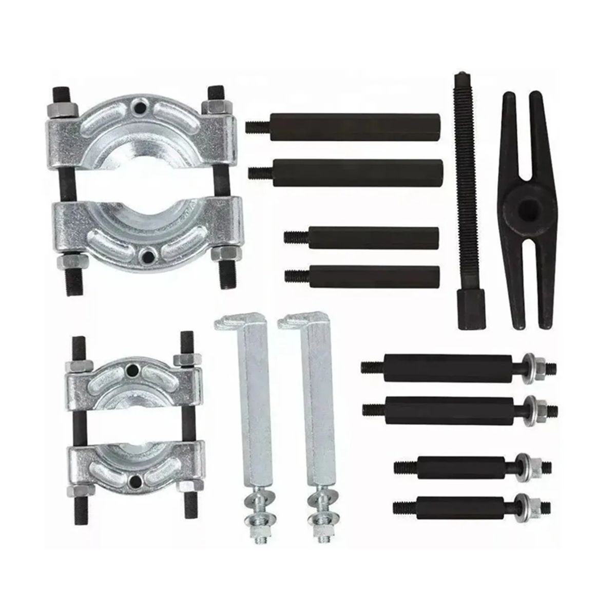 GENERICO - Kit Set Juego De Extractor De Bujes Y Rodamientos 14 Piezas