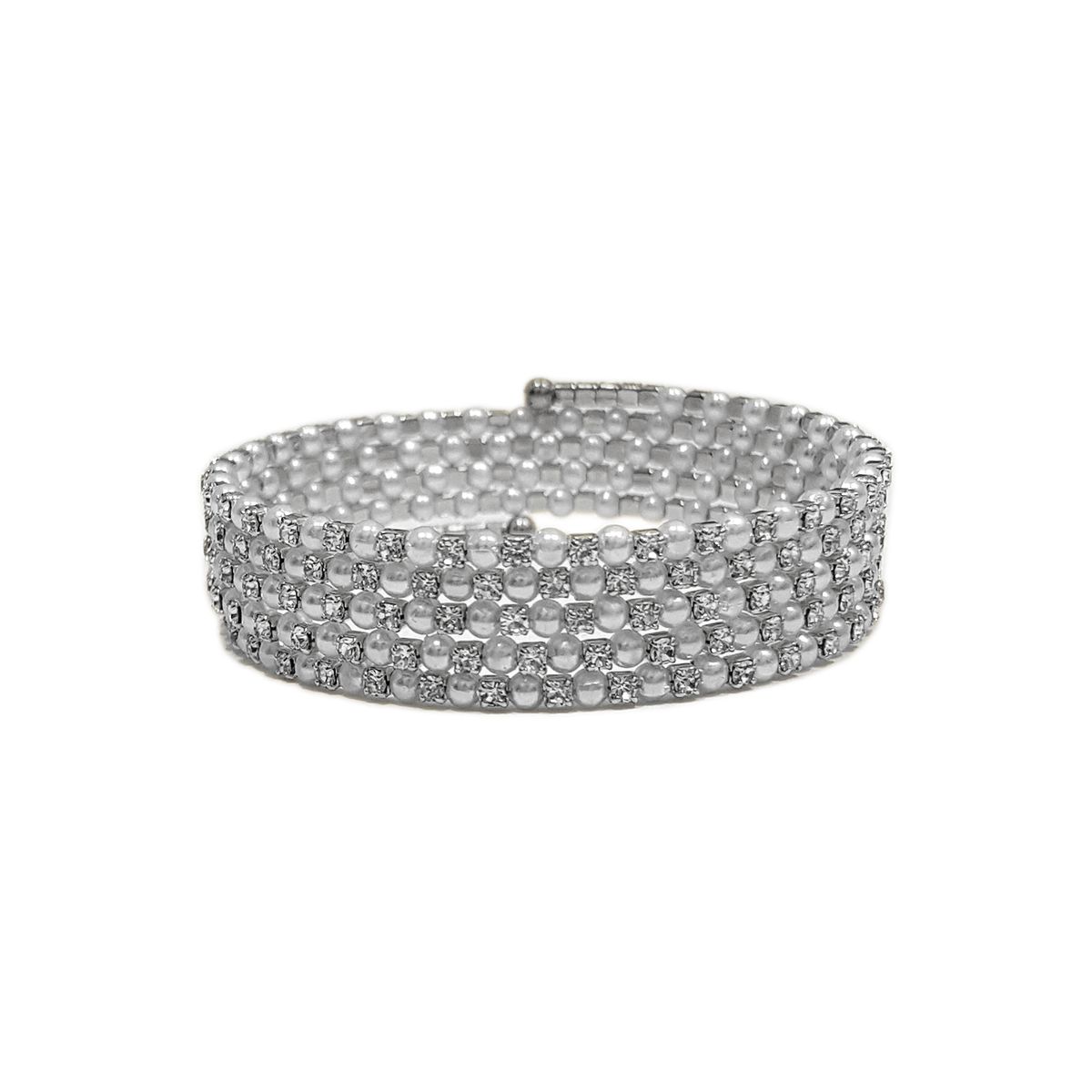 GENERICO - Brazalete  Pulsera Fantasía Para Fiesta De Strass Win