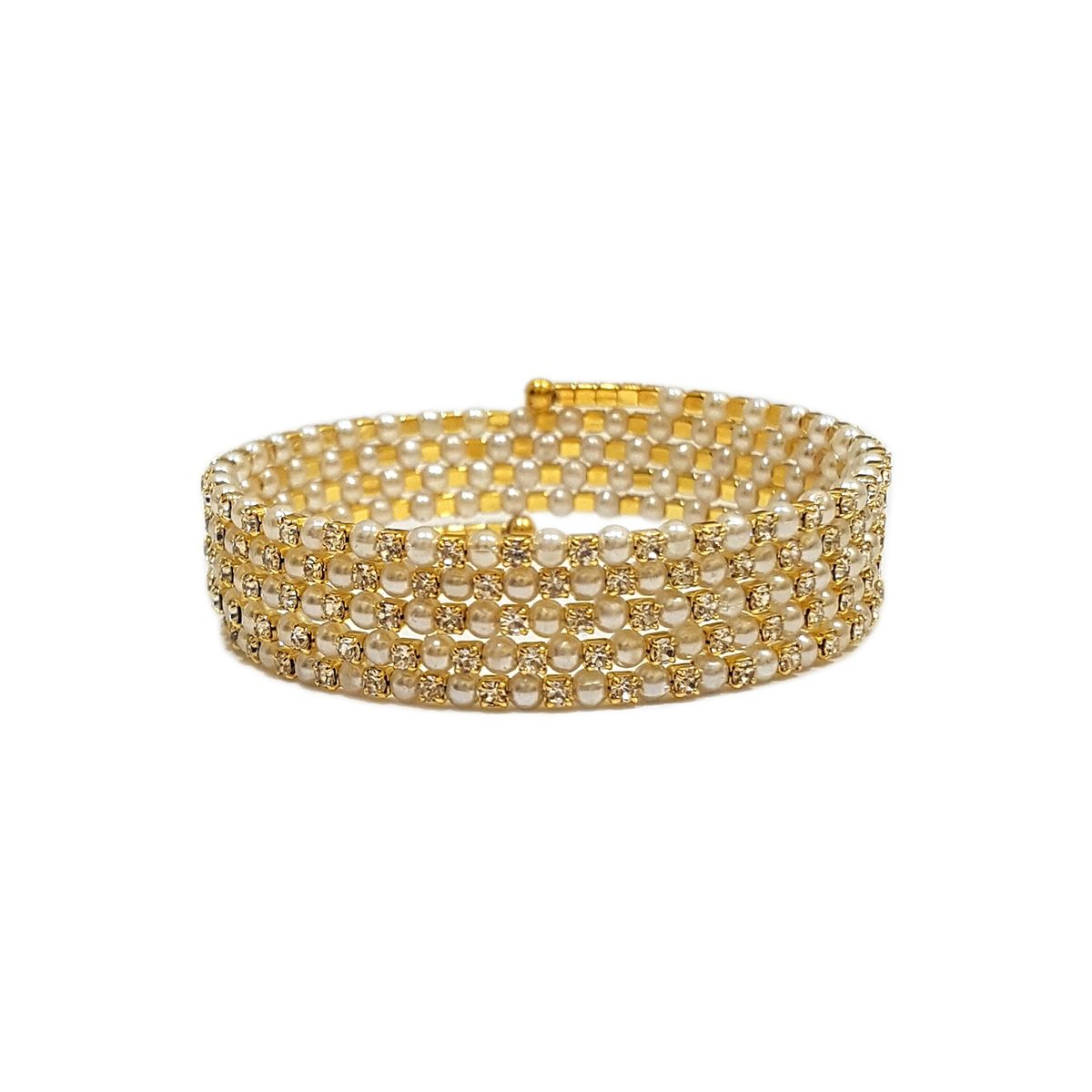 GENERICO - Brazalete  Pulsera Fantasía Para Fiesta De Strass Win