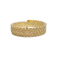 GENERICO - Brazalete Pulsera Fantasía Para Fiesta De Strass Win