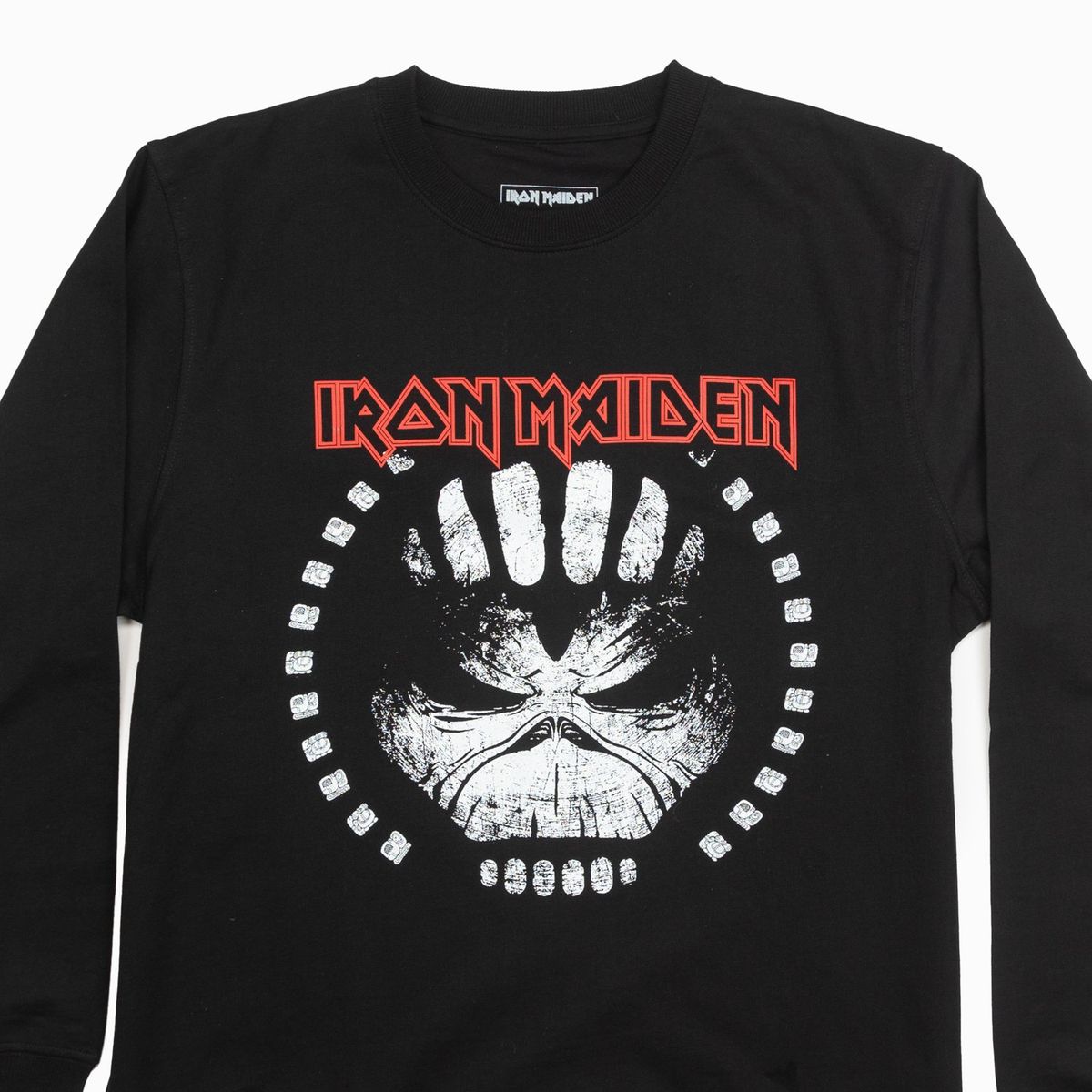 IRON MAIDEN - Poleron Hombre Iron Maiden The Beast  Azul Iron Maiden